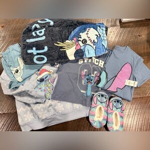 Stitch Themed Clothing and Accessories Set